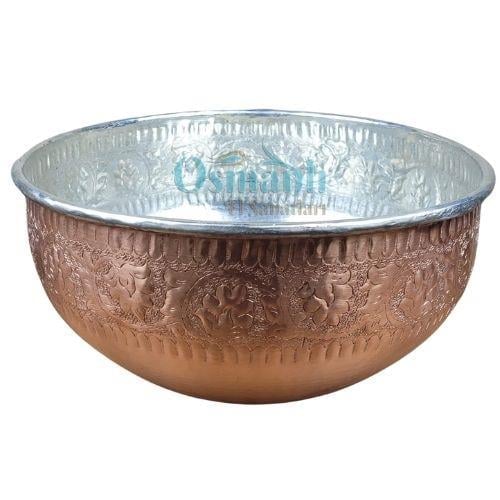 Bakır İşlemeli Hamam Kurnası ( Bhk-002 )