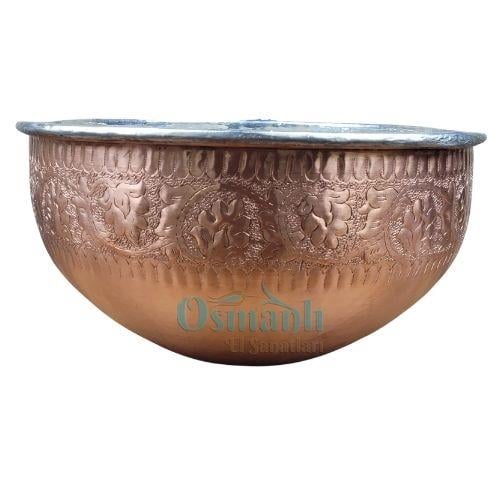 Bakır İşlemeli Hamam Kurnası ( Bhk-002 )